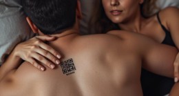 Kocam uyurken sırtında barkod şeklinde garip bir dövme fark ettim: Kodu taradım ve neredeyse bayılıyordum