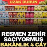 Güncellenen Listede Yer Alan Bu çayların
