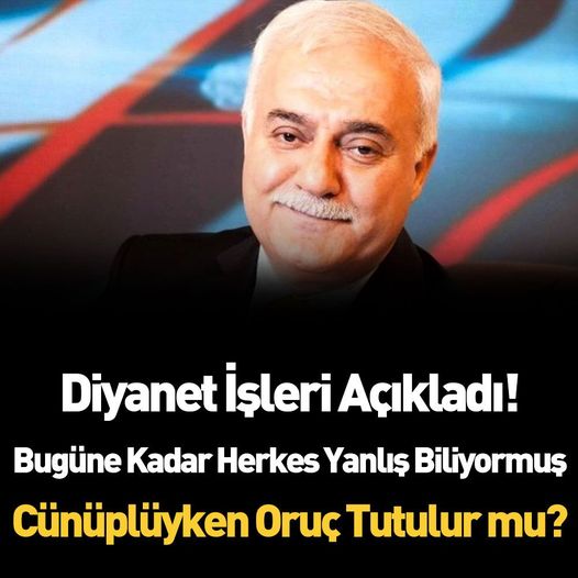 Oruç Tutarken Bir Kişi