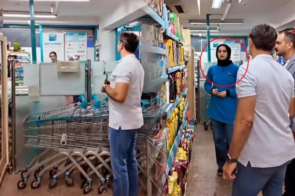 Zincir marketi denetime giden belediye başkanı