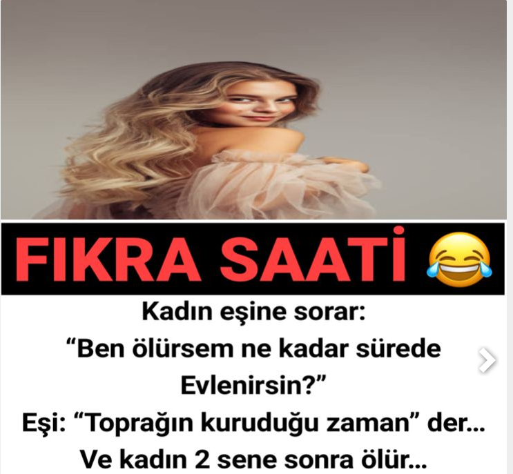 Kadın Eşine Ben Ölürsem Diye Sorar
