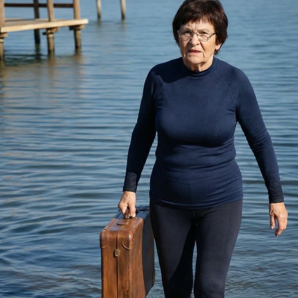 Gelinimin eski kahverengi bir bavulu derin bir göle attığını yanlışlıkla gördüm: Bu bana hemen çok garip geldi ve bavulu sudan çıkardığımda içindekiler karşısında dehşete düştüm