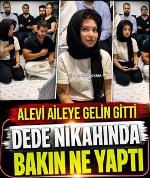 Dede nikahında bakın ne yaptı..