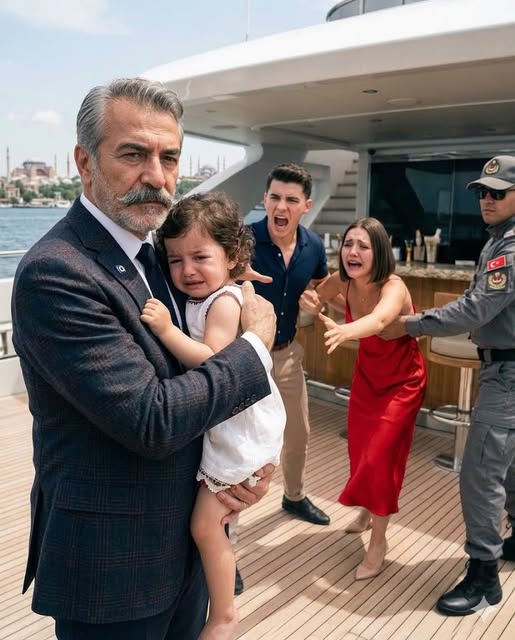 Evlatlık Kızını 40 Derece Ateşle Bırakıp Öz Oğluyla Lüks Gemi Turuna Çıktı