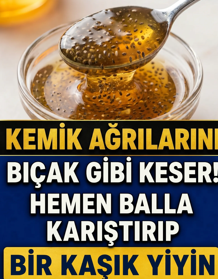Bal ile karıştırıp her gün bir kaşık yerseniz kemik ve eklem ağrılarınızı son bulacak!