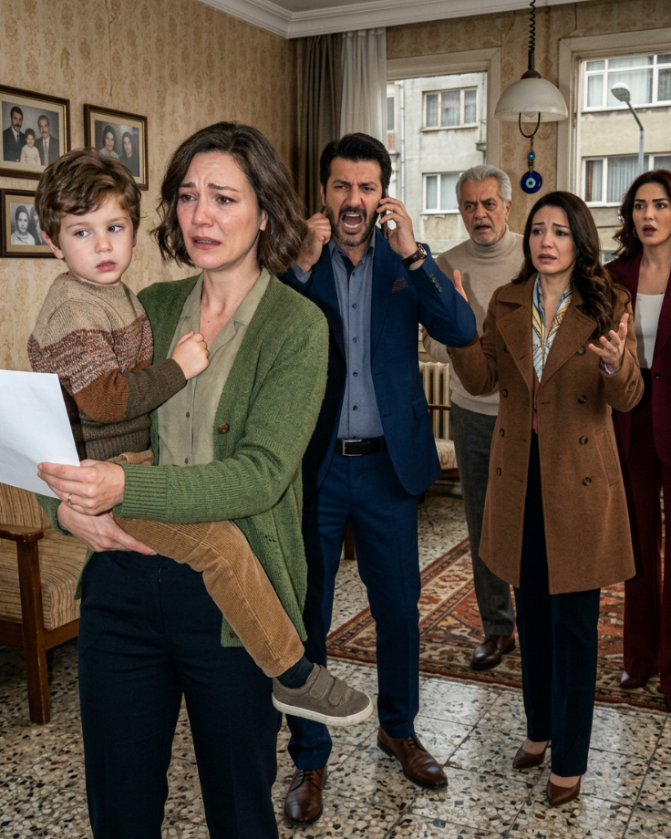 Boşanma belgelerini imzaladıktan beş dakika sonra..