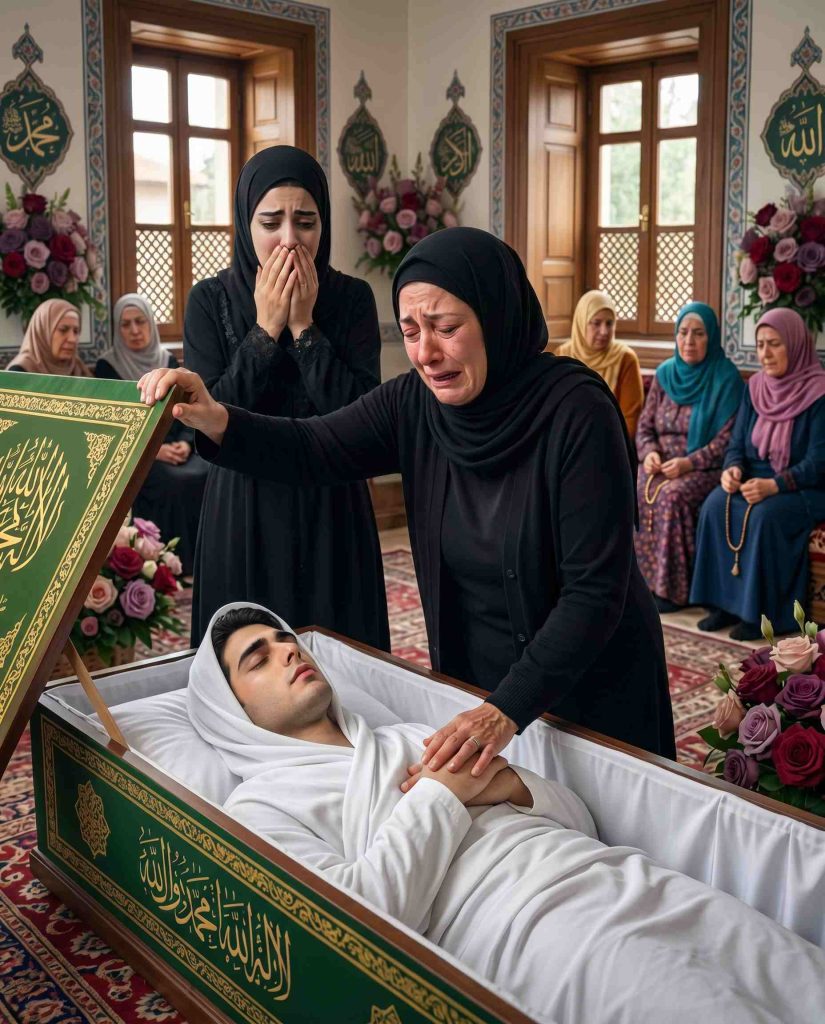 Bir anne oğlunun cenazesine geç gelir ve tabutun açılmasını ister - Fotoğraf 2