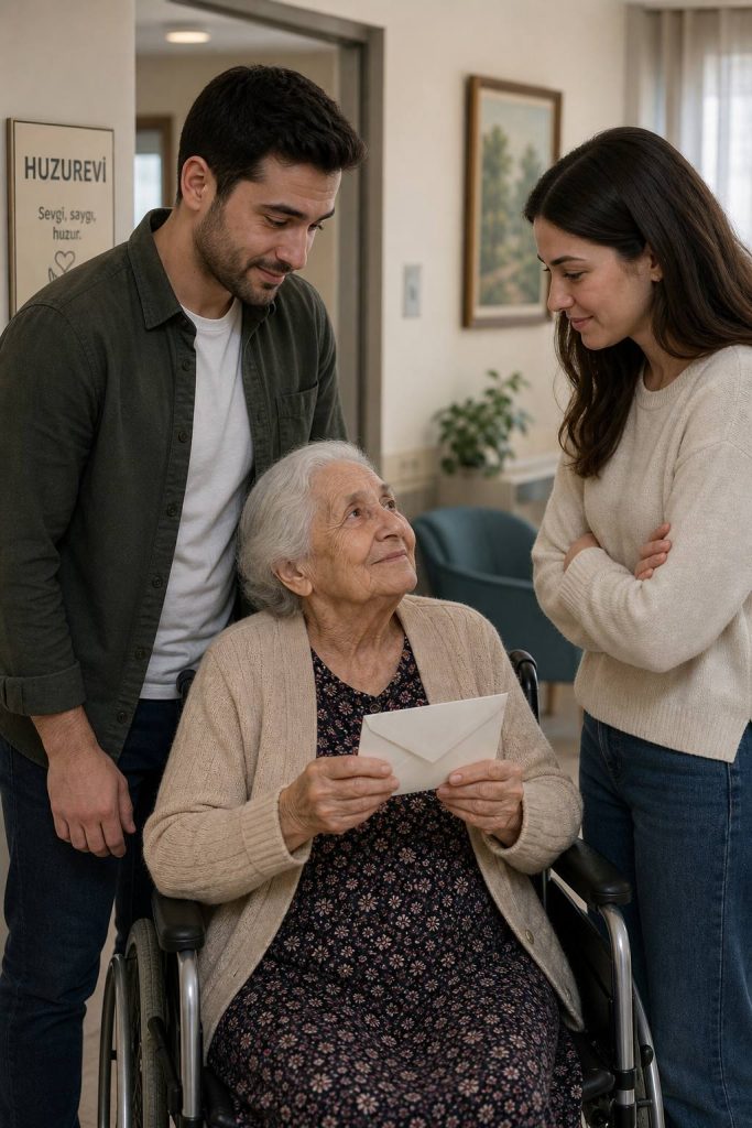83 yaşındaki bir anne, çocukları tarafından “daha iyi bakılacak” denilerek huzurevine bırakılmıştı…
