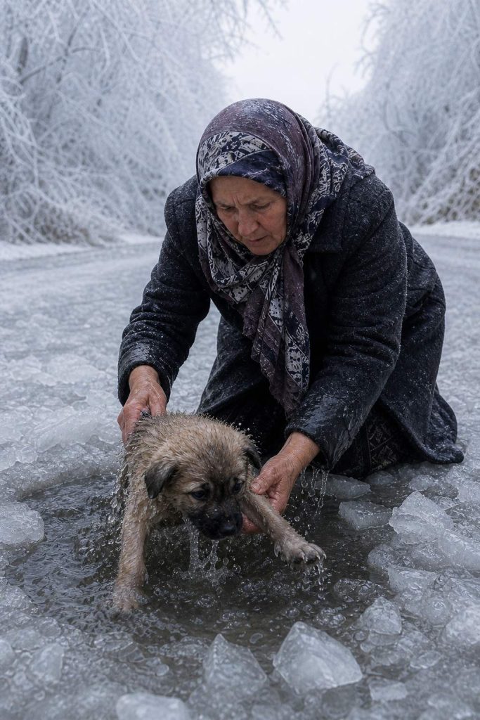 Buz gibi su kemiklerime kadar işlerken, o titreyen küçük canı kollarıma aldığımda sadece basit bir iyilik yaptığımı sanıyordum.