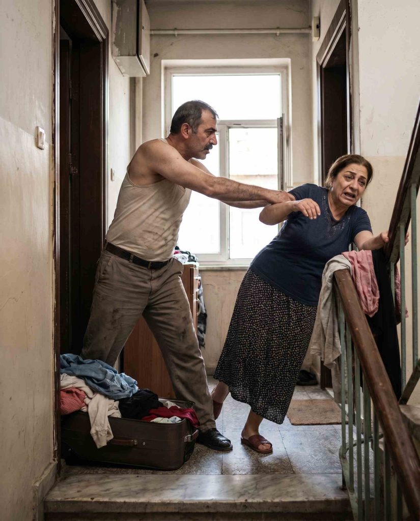 Kocam beni bir tencere yemek ve tozlu bir sehpa yüzünden evden attı… Ama altı ay sonra kapımı çaldığında dizlerinin üzerinde ağlıyordu. Ve o gün ona verdiğim cevap, hayatının geri kalanını değiştirdi. - Fotoğraf 2