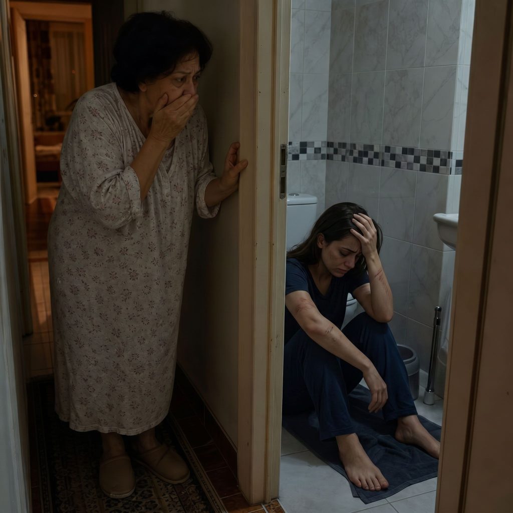 saat üçte banyonun aralık kapısından baktım…korkunç sırrı öğrendim.. - Fotoğraf 2