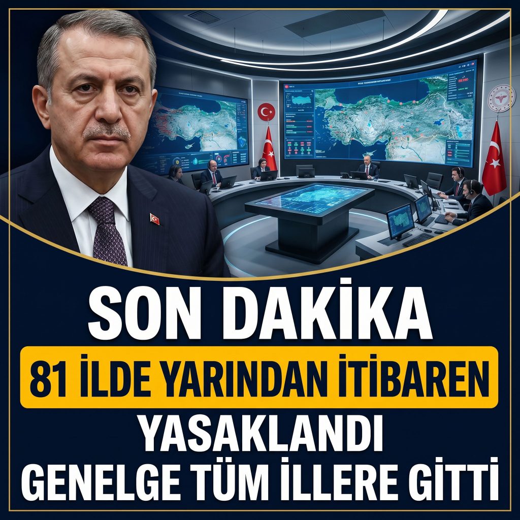 Karar Bugün Alındı Yarından İtibaren..