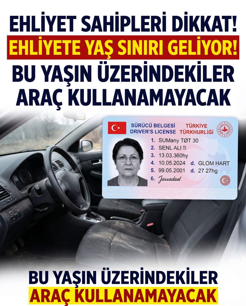 Ehliyette Yeni Dönem: Yaş Sınırı Detayları Açıklandı..