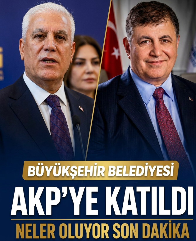 Akp’ye katıldı..