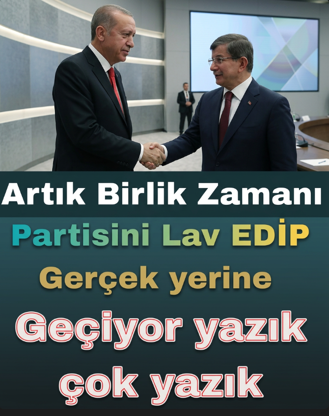İstifa Etti maalesef partisini lav etti…
