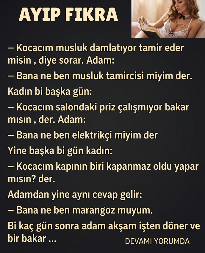 Bir evde yaşıyorlarmış