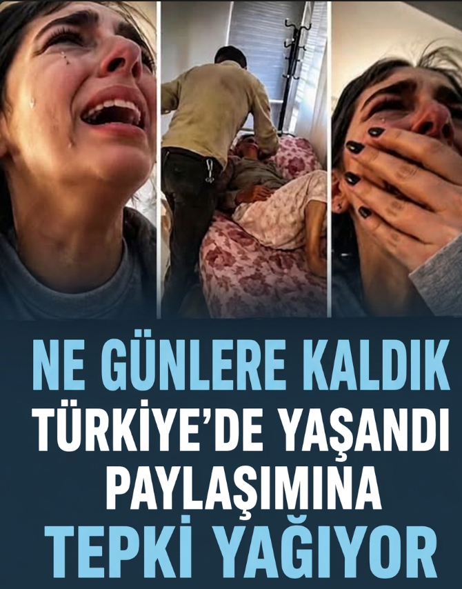 Ne günlere kaldık..