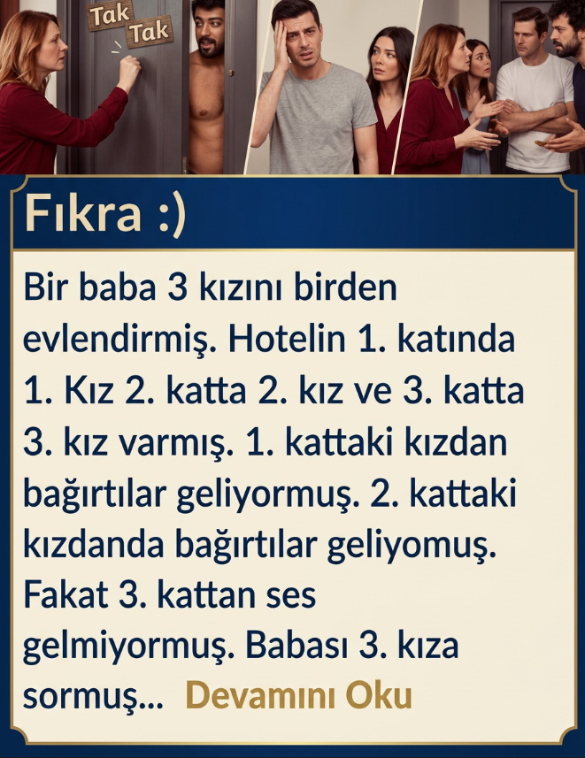 Gülmekten koptum bu fıkrada