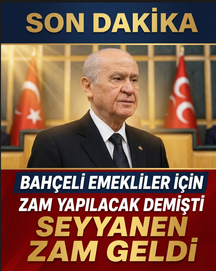 Bahçeliden Zam Müjdesi