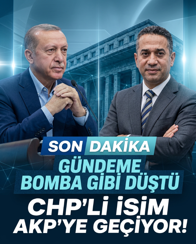 Chp’li isim Akp’ye geçiyor