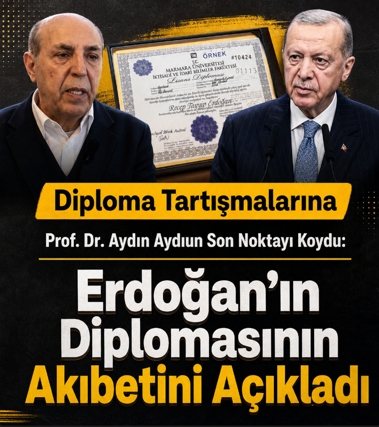 Erdoğan’ın Diploması hakkında açıklama