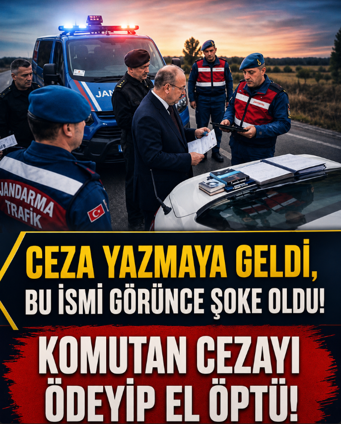 KOMUTAN CEZA YAZARKEN KİM OLDUĞUNU ÖĞRENİNCE BAKIN NE YAPTI