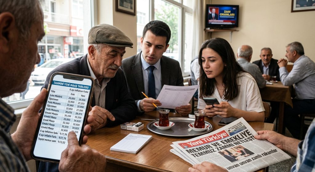 Milyonların Gözü Kulağı Buradaydı: Memur ve Emekli Maaş Zam Oranları Netleşti!
