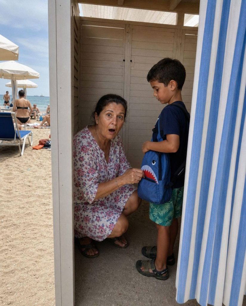 Altı yaşındaki oğlumu ararken yanlışlıkla plajdaki soyunma kabininin perdesini açtım. İçeride “mükemmel” sandığım kayınvalidemin oğluma fısıldadığı sözler ise kanımı dondurdu.