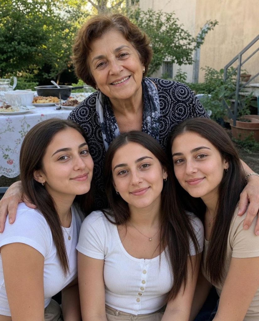 Rahmetli oğlumun eşi, “Daha iyi bir hayat istiyorum” diyerek üçüz torunlarımı bana bırakıp gitti. Aradan 15 yıl geçti… Kapımıza geri döndüğünde ise kızların ona verdiği hediye karşısında çığlık attı. - Fotoğraf 2