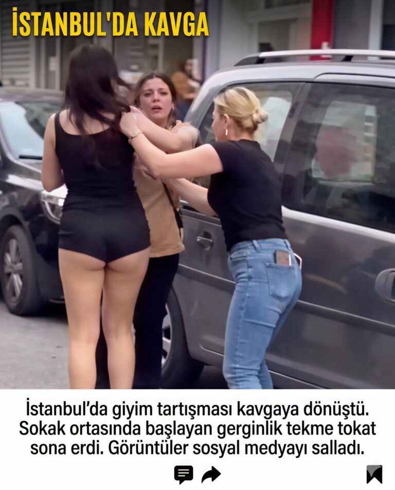 İstanbul’da giyim kavgası
