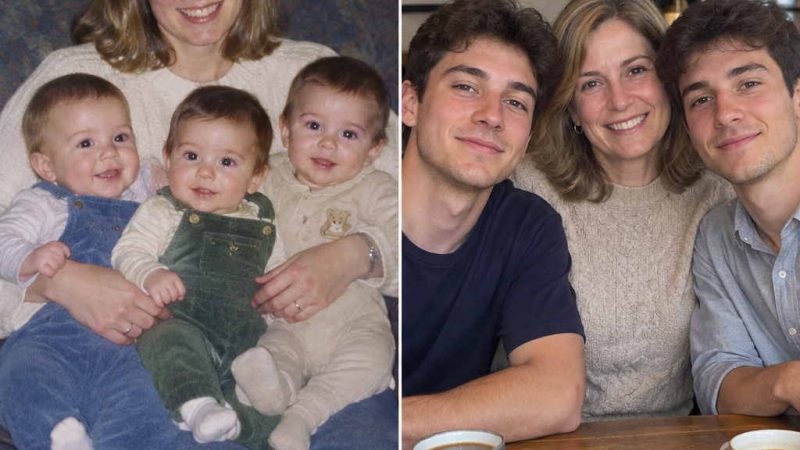 ÜÇÜZ OĞULLARIMDAN BİRİ DOĞUMDAN KISA SÜRE SONRA ANİDEN HAYATINI KAYBETTİ — 18 YIL SONRA, KARDEŞLERİNİN DOĞUM GÜNÜNDE KAPIMIN ÖNÜNDE ÜZERİNDE “DOĞUM GÜNÜNÜZ KUTLU OLSUN KARDEŞLERİM” YAZAN BİR HEDİYE KUTUSU BULDUM.